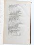 BALZAC : Recueil de poésies ad libitum - Erste Ausgabe - Edition-Originale.com