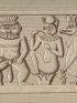 DESCRIPTION DE L'EGYPTE.  Edfou (Apollinopolis magna). Frises et autres sculptures du petit temple.  - First edition - Edition-Originale.com