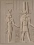 DESCRIPTION DE L'EGYPTE.  Esné (Latopolis). Bas-reliefs du portique. (ANTIQUITES, volume I, planche 82) - Edition Originale - Edition-Originale.com