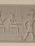 DESCRIPTION DE L'EGYPTE.  Ile de Philae. Sculptures de la galerie de l'est, Bas-relief du temple de l'ouest. (ANTIQUITES, volume I, planche 13) - Edition Originale - Edition-Originale.com
