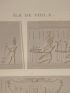 DESCRIPTION DE L'EGYPTE.  Ile de Philae. Sculptures des deux pylônes, Bas-relief du temple de l'ouest, Bas-reliefs du grand temple, Inscriptions hiéroglyphiques. (ANTIQUITES, volume I, planche 12) - First edition - Edition-Originale.com