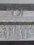 DESCRIPTION DE L'EGYPTE.  Koum Omboû (Ombos). Bas-reliefs du petit temple. Coeffures symboliques. Bas-reliefs des grottes de Selseleh. (ANTIQUITES, volume I, planche 45) - Erste Ausgabe - Edition-Originale.com