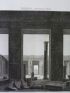 DESCRIPTION DE L'EGYPTE.  Thèbes. Medynet-Abou. Vue intérieure du péristyle du palais. (ANTIQUITES, volume II, planche 14) - Erste Ausgabe - Edition-Originale.com
