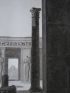 DESCRIPTION DE L'EGYPTE.  Thèbes. Medynet-Abou. Vue intérieure du péristyle du palais. (ANTIQUITES, volume II, planche 14) - First edition - Edition-Originale.com