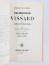BALZAC : Mademoiselle du Vissard - First edition - Edition-Originale.com