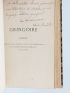 BANVILLE : La Pomme - Diane au bois - Gringoire - Les Fourberies de Nérin - Florise - Libro autografato, Prima edizione - Edition-Originale.com