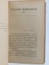 BARBEY D'AUREVILLY : Deuxième memorandum (1838) et quelques pages de 1864 - First edition - Edition-Originale.com