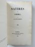 BARBIER : Satires et poèmes. Iambes, Il pianto, Lazare - Signed book, First edition - Edition-Originale.com