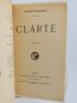 BARBUSSE : Clarté - Prima edizione - Edition-Originale.com