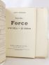 BARBUSSE : Force (trois films) - Edition Originale - Edition-Originale.com