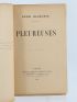 BARBUSSE : Pleureuses - Signed book, First edition - Edition-Originale.com