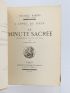 BARRES : L'appel du Rhin - La minute sacrée - Signed book, First edition - Edition-Originale.com