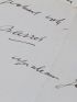 BARRES : Lettre autographe signée adressée à madame Léon Daudet - Signiert, Erste Ausgabe - Edition-Originale.com