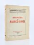 BARRES : Sources de Maurice Barrès - First edition - Edition-Originale.com