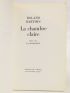 BARTHES : La chambre claire. Notes sur la photographie - Signed book, First edition - Edition-Originale.com