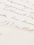 BARTHOLDI : Lettre autographe signée, après avoir présenté les prémices de sa Statue de la Liberté en Egypte - Autographe, Edition Originale - Edition-Originale.com