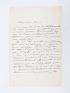BARTHOLDI : Lettre autographe signée : Bartholdi fait mine de se marier et rencontre le peintre Hector Giacomelli - Libro autografato, Prima edizione - Edition-Originale.com