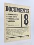 BATAILLE : Documents N°8 de la deuxième année - First edition - Edition-Originale.com