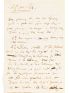 BAUDELAIRE : Lettre autographe datée et signée de Charles Baudelaire à Philoxène Boyer concernant l'intrigante Léontine B. - Signiert, Erste Ausgabe - Edition-Originale.com