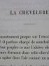 BAUDELAIRE : Poésie : La chevelure - In Revue française N°156 de la cinquième année. - Erste Ausgabe - Edition-Originale.com