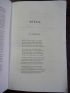 BAUDELAIRE : Poésie : La chevelure - In Revue française N°156 de la cinquième année. - Prima edizione - Edition-Originale.com