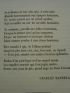 BAUDELAIRE : Poésies : La beauté. - Le flambeau vivant. - Harmonie du soir. - Le flacon. - La géante. - Le poison. - Tout entière - In Revue française N°81 de la troisième année - Edition Originale - Edition-Originale.com