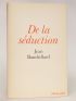 BAUDRILLARD : De la séduction - Signed book, First edition - Edition-Originale.com