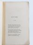 BEAUVOIR : Colombes et couleuvres - Signed book, First edition - Edition-Originale.com