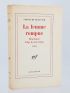 BEAUVOIR : La femme rompue - Monologue - L'âge de discrétion - Edition-Originale.com