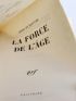 BEAUVOIR : La Force de l'âge - Prima edizione - Edition-Originale.com