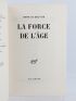 BEAUVOIR : La Force de l'âge - Erste Ausgabe - Edition-Originale.com