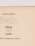 BECKETT : Film suivi de Souffle - Signed book, First edition - Edition-Originale.com