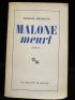BECKETT : Malone meurt - Erste Ausgabe - Edition-Originale.com