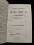 BECQ DE FOUQUIERES : Documents nouveaux sur André Chénier et examen critique de la nouvelle édition de ses oeuvres - Edition-Originale.com