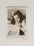 BELL : Carte postale photographique signée de Marie Bell - Autographe, Edition Originale - Edition-Originale.com
