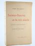 BELLESSORT : Sainte-Beuve et le XIXème siècle - First edition - Edition-Originale.com