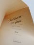 BELLOW : Le faiseur de pluie - Signed book, First edition - Edition-Originale.com