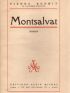 BENOIT : Montsalvat - Edition Originale - Edition-Originale.com