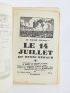 BERAUD : Le 14 Juillet - Signed book, First edition - Edition-Originale.com