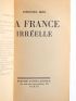 BERL : La France irréelle - Libro autografato, Prima edizione - Edition-Originale.com