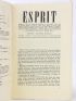 BERNANOS : Esprit. Nouvelle série N°351 de la 34ème année - Erste Ausgabe - Edition-Originale.com