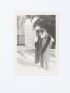 BERNARD : Photographie originale de Tristan Bernard prise à Cannes en 1943 - Prima edizione - Edition-Originale.com