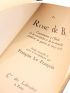 BERNOUARD : Rose de B - First edition - Edition-Originale.com