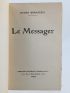 BERNSTEIN : Le messager - Signed book, First edition - Edition-Originale.com