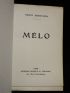 BERNSTEIN : Mélo - Signed book, First edition - Edition-Originale.com