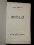 BERNSTEIN : Mélo - Autographe, Edition Originale - Edition-Originale.com