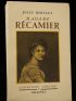 BERTAUT : Madame Récamier - First edition - Edition-Originale.com