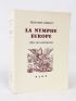 BIBESCO : Livre I : mes vies antérieures. La nymphe Europe - Prima edizione - Edition-Originale.com