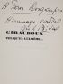 BIDAL : Giraudoux tel qu'en lui-même - Autographe, Edition Originale - Edition-Originale.com