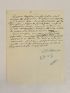 BLANCHE : Manuscrit autographe signé de l'éloge funèbre de Serge Diaghilev - Autographe, Edition Originale - Edition-Originale.com